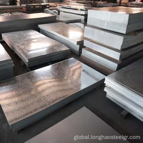 Hot Dip Galvanized Steel Plate Galvanized steel plate coated with metal zinc layer Supplier